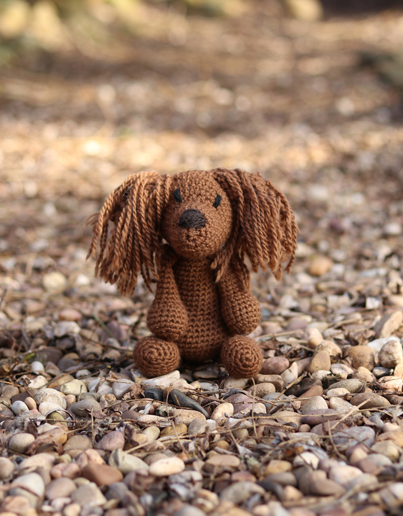 Stuffed long haired dachshund outlet