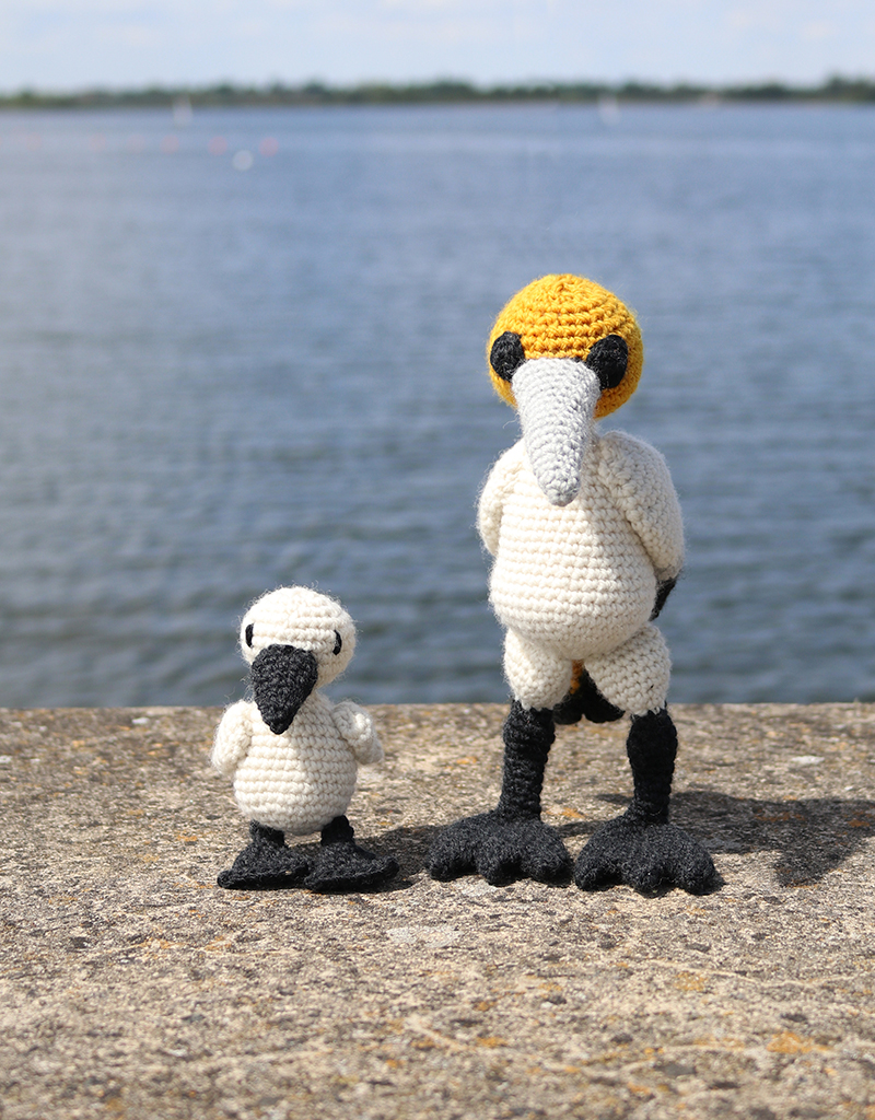 Mini Northern Gannet Crochet Bird Pattern | TOFT