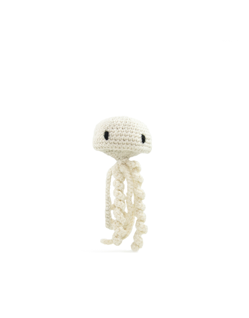 Toft Mini Crochet Kit-Mike the Jellyfish (Cream)