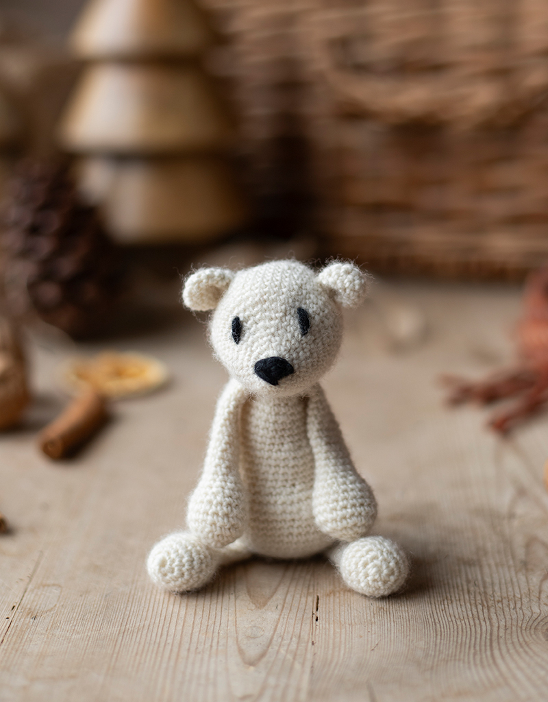 Small Piotr the Polar Bear Crochet Pattern | TOFT