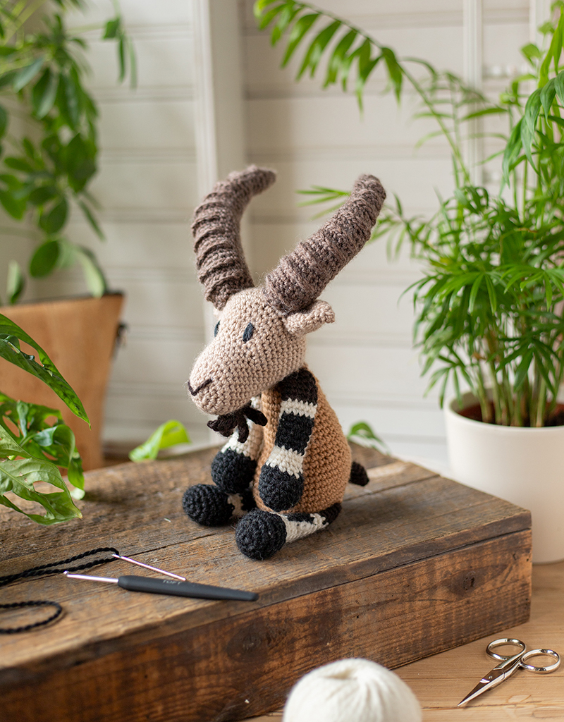 Crochet Nubian Ibex Kit | TOFT