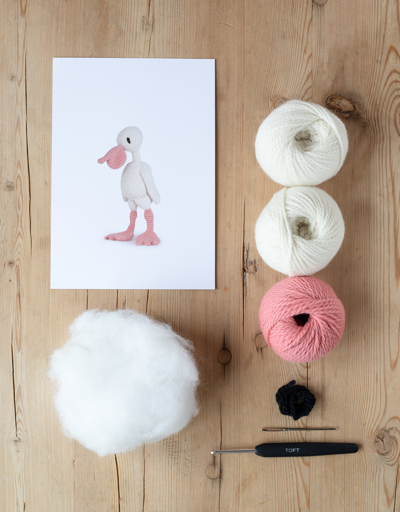 Pelican Beginner Crochet Kit | TOFT