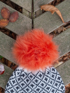 TOFT Orange Pom Pom