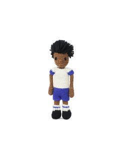 Mini Footballer Doll