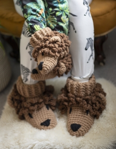 Lion Booties - Adult 