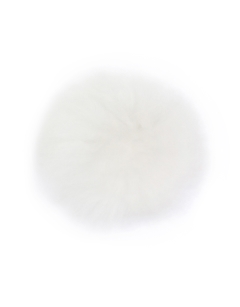 Cream Alpaca Fur Pom Pom