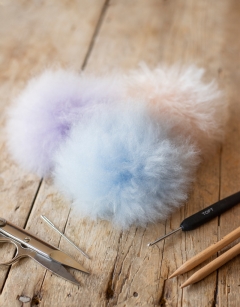 TOFT Violet Pom Pom