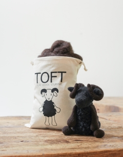 Pure Wool Toy Stuffing - Dark 