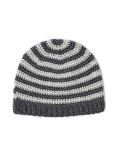 FREE Striped Crochet Hat pdf