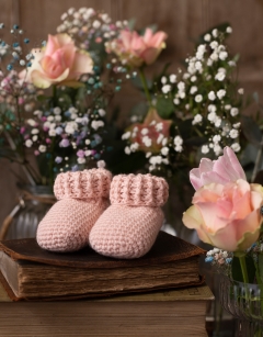 Petal Baby Booties