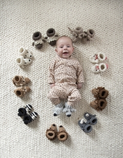 Polar Bear Booties - Infant 