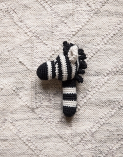 Alice the Zebra Rattle