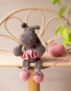 Georgina the Ballerina Hippo