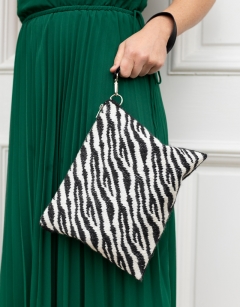 Zebra Bargello Bag