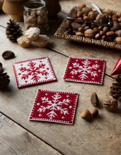 Snowflake Bargello Coaster Kit