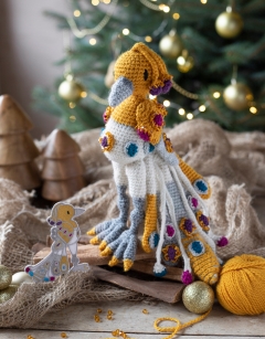 Beaded Clockwork Nightingale