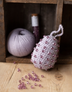 Beaded Egg Decoration