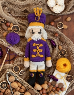 Beaded Nutcracker Doll