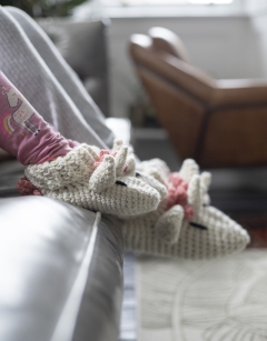 Unicorn Booties - Adult 