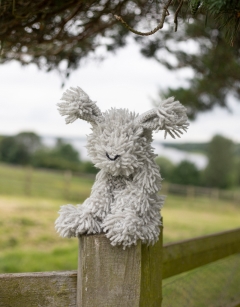 Large Lauren the Angora Rabbit