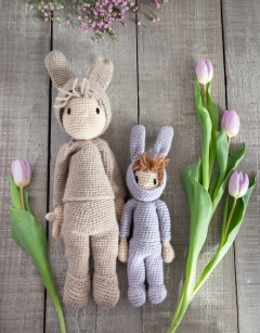 Mini Easter Bunny Doll