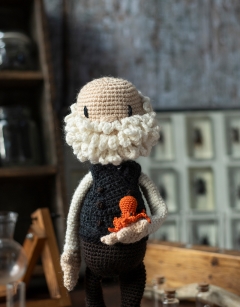 Charles Darwin Doll