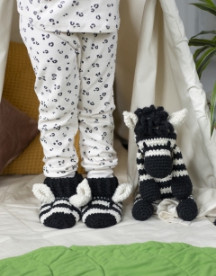 Zebra Booties - Junior 