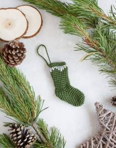 Icicle Stocking Decoration