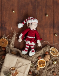 Mini Christmas Party Elf Doll