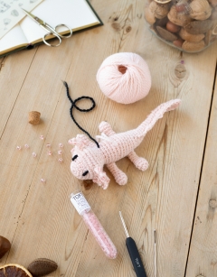 Beaded Axolotl Decoration