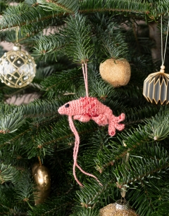 Beaded Prawn Decoration