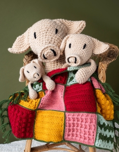 FREE Patchwork Squares Blanket pdf