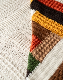 Roaming Sampler Blanket: Solid Colour