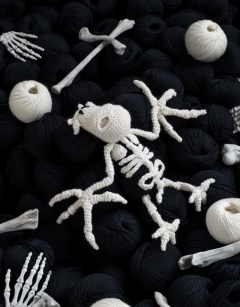 Luther the Bat Skeleton