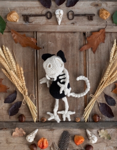 Magdalena the Cat Skeleton