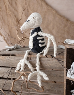 Large Raven Skeleton