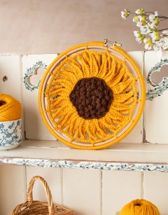 Sunflower Wall Hoop
