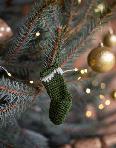 Icicle Stocking Decoration