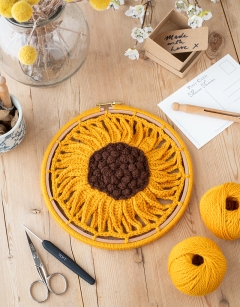 Sunflower Wall Hoop