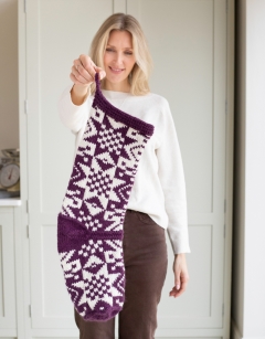 Damson Star Stocking