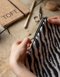 Zebra Bargello Bag