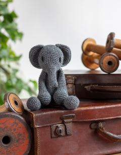 Bridget the Elephant with Pin