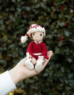 Mini Christmas Party Elf Doll