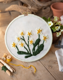 Primrose Embroidery Hoop