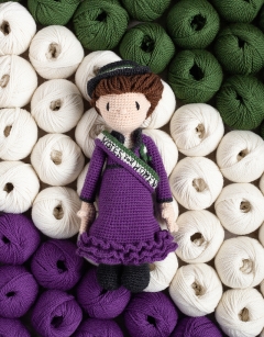 Emmeline Pankhurst Doll