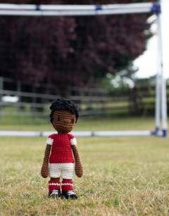 Mini Mens Footballer Doll
