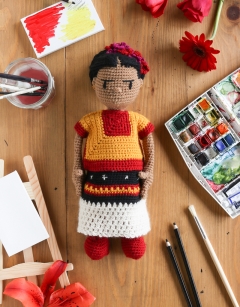 Frida Kahlo Doll