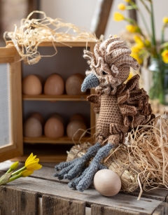 Calypso the Frizzle Chicken