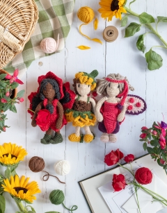 Fuchsia Flower Fairy