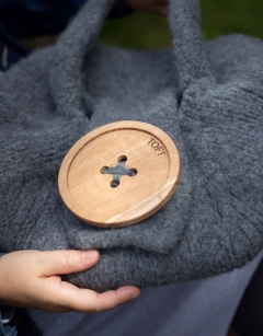 TOFT Giant Wooden Button